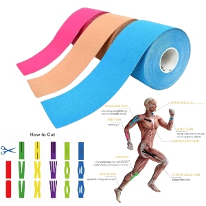 Kinesiology Taping Tape 5 x 500cm - Blue